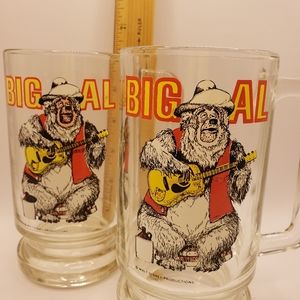 Disney country bear jamboree tall mugs Al set of 2